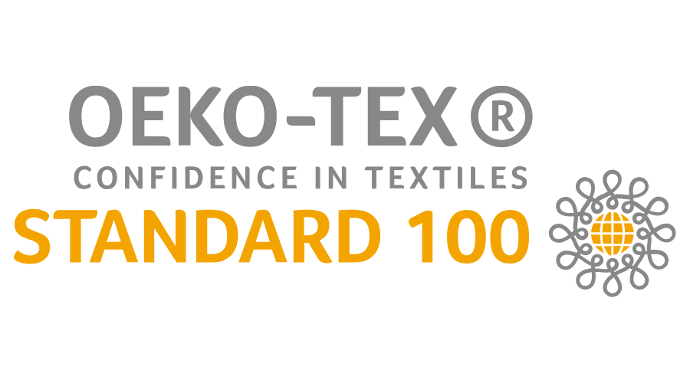 Oeko-tex Standard 100 certificated product class 2 articles with direct contact to the skin
