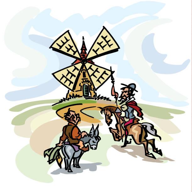 Don Quixote illustration on Who is Sunman Export blog entry.