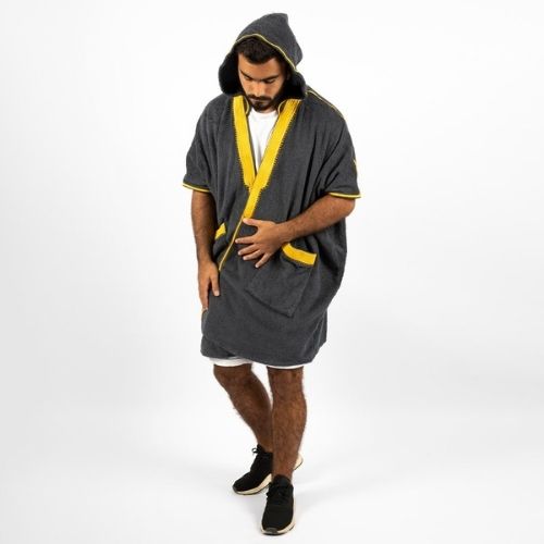 Beach Bisht Hoodie Bathrobe