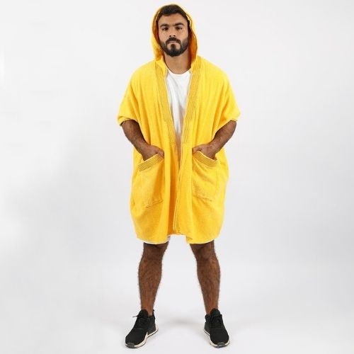 Beach Bisht Hoodie Bathrobe