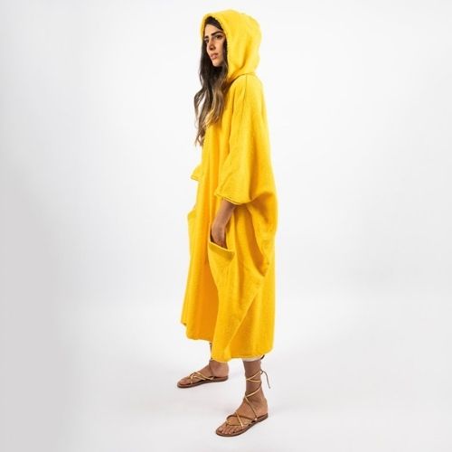 Beach Bisht Hoodie Bathrobe