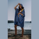 Beach Bisht Hoodie Bathrobe