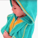 Beach Bisht Kids Hoodie Bathrobe