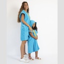 Beach Bisht Kids Hoodie Bathrobe