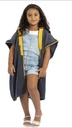 Beach Bisht Kids Hoodie Bathrobe