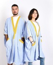 Beach Bisht Matching Couple Bathrobe Set Classic (Small, Anthracite)