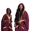 Beach Bisht Couple assorti à capuche Peignoir