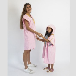 Beach Bisht Peignoir à capuche pour maman enfant